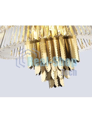 Люстра Ambrella light LH41023/18 BS/CL латунь/прозрачный E14*18 max 40W D700*750