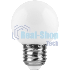 Лампа светодиодная Feron LB-37 1W 230V E27 6400K