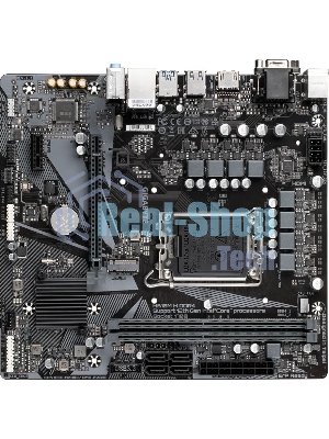 Материнская плата Gigabyte H610M H DDR4 Soc-1700 Intel H610 2xDDR4 mATX AC`97 8ch(7.1) GbLAN+VGA+HDMI