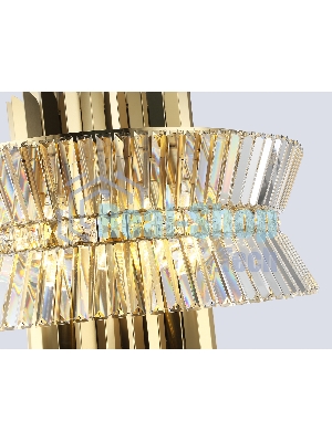Люстра Ambrella light LH41023/18 BS/CL латунь/прозрачный E14*18 max 40W D700*750