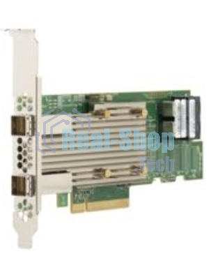 Контроллер LSI SAS 9400-8i8e SGL (05-50031-02), PCIe 3.1 x8 LP, Tri-Mode SAS/SATA/NVMe 12G HBA, 16port(2*int SFF8643+2*ext SFF8644), 3516 IOC