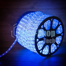 Дюралайт Neon-night LED, эффект мерцания (2W) - синий, 36 LED/м, бухта 100м