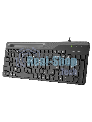 Клавиатура проводная A4Tech Fstyler FK25, USB, черный/серый