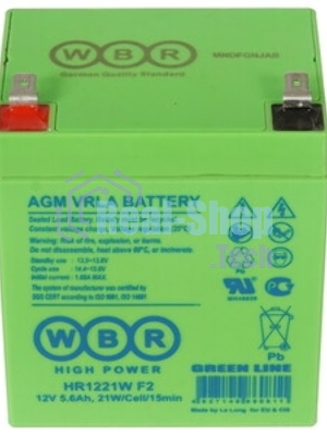 Батарея для ИБП WBR HR 1221W (12V 5Ah) F2