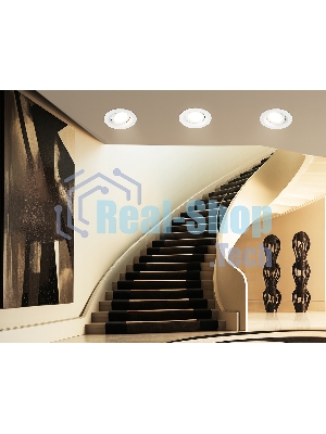 Светильник Ambrella light TN1141 WH белый IP44 GU5.3 D95*38