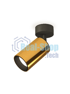 Светильник Ambrella Light XM6327020 PYG/SBK золото желтое полированное/черный песок MR16 GU5.3 (A2210, C6327, N6111)