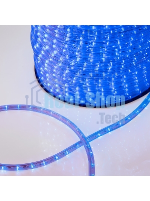 Дюралайт Neon-night LED, эффект мерцания (2W) - синий, 36 LED/м, бухта 100м