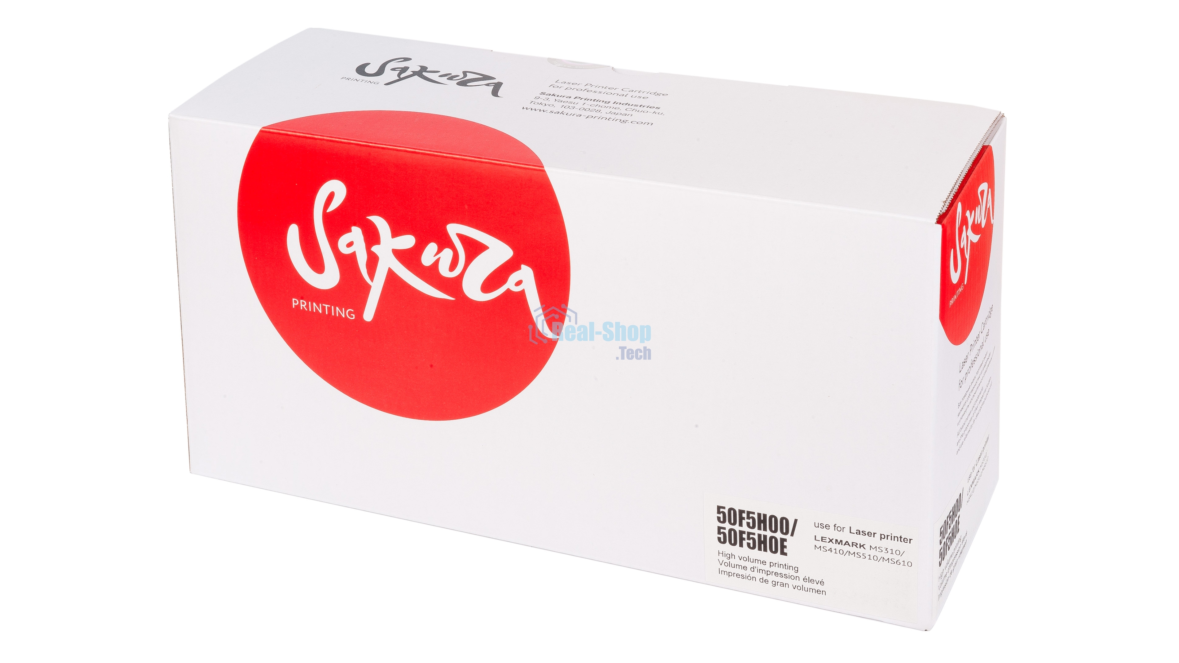 Картридж лазерный Sakura 50F5H00/ 50F5H0Eдля Lexmark MS310, MS410, MS510, MS610 черный, 5 000 к.