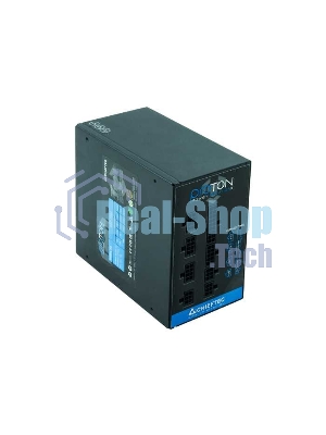 Блок питания Chieftec BDF-1000C, 1000Вт, 80 PLUS Bronze, 140мм, модульный, черный