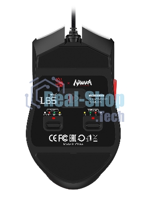 Мышь проводная A4Tech Bloody L65 Max белый, 12000 dpi, USB, кнопки - 7
