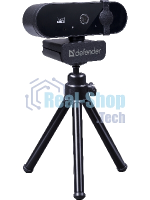 Веб-камера G-lens 2580 FullHD 1920x1080, 30 кадр/с, USB Type-A, микрофон (шумоподавление), автоматическая фокусировка, автоосвещение, штатив в комплекте