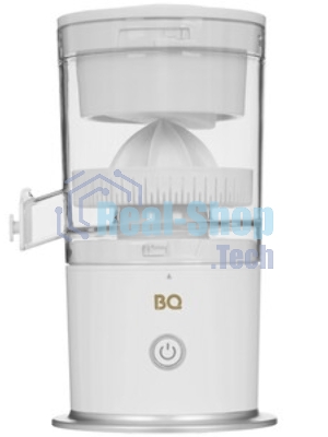 Соковыжималка BQ J3000 белый, цитрусовая, 45 Вт, 200 мл, механическое
