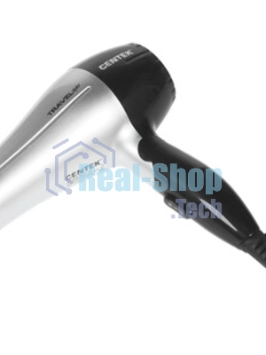 Фен Centek CT-2258 серебристый/черный, 850 Вт, компактный