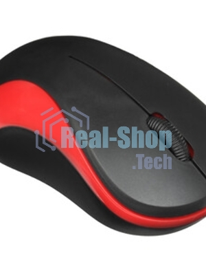 Мышь проводная Oklick 115S черный, 1200 dpi, USB, кнопки - 3