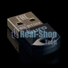 Адаптер USB Buro Bluetooth 5.0+EDR class 1.5 20м черный
