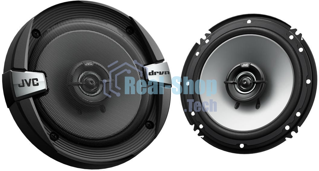 Колонки автомобильные JVC CS-DR162 300Вт 88дБ 4Ом 16см (6дюйм) (ком.:2кол.) коаксиальные двухполосные