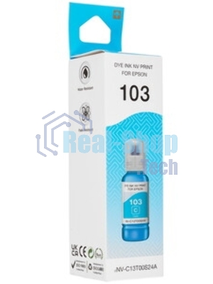 Чернила NVPrint 103 (NV-C13T00S24A) для Epson L1110, L3100 (70 мл) Cyan (в коробке) совместимые