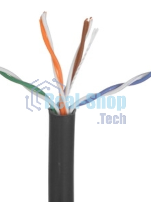 Кабель LANMASTER TWT UTP, 4 пары, Кат.5е, LSZH, универсальный, 305 м (TWT-5EUTP-UNV)