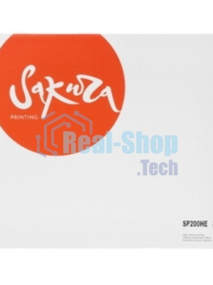 Картридж Sakura SP200HE для Ricoh SP 200N/SP 200S/SP 202SN/SP 203SF/SP 203SFN/SP 212, черный, 2 600 к.