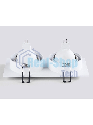 Светильник встраиваемый Ambrella light TN102731/2 WH белый GU5.3 175*92*23