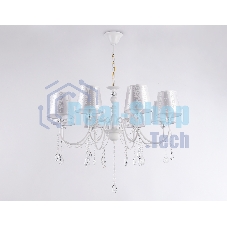 Светильник Ambrella light TR4605/8 WH белый E27/8 max 40W D770*910