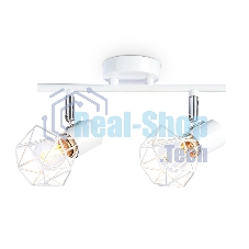 Светильник Ambrella light TR8628/2 WH/CH белый/хром E27*2 max 40W 260*91*175