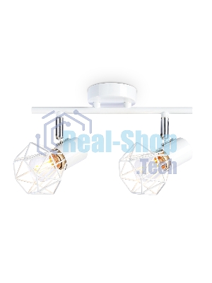 Светильник Ambrella light TR8628/2 WH/CH белый/хром E27*2 max 40W 260*91*175