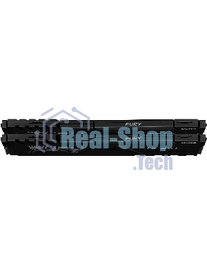 Оперативная память Kingston Fury Beast, DDR4, 32GB (2x16GB), 3200MHz, CL16, DIMM, с радиатором, черный