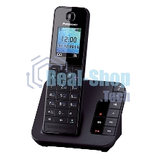 Телефон беспроводной (DECT) Panasonic KX-TGH220RUB черный АОН, Caller ID, 