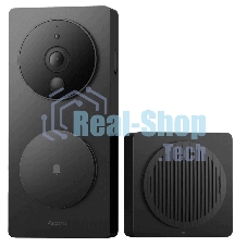 Видеодомофон Aqara Smart Video Doorbell G4, в составе комплекта модели SVD-KIT1 с повторителем Chime Repeater модели SVD-C04