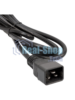 Блок распределения питания Powercom PDU-16AVMS20-18C13-2C19 18xC13+2xC19, 16A, 1,5U (1968234)