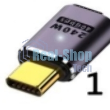 Переходник USB 4 Type-C прямой папа-мама