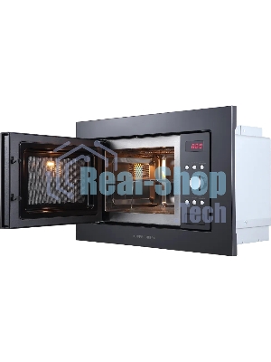 Встраиваемая микроволновая печь Kuppersberg HMW 615 B 18 л, 700 Вт, 8 программ, черный