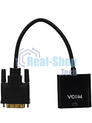 Кабель-переходник DVI(M) ---> VGA(F)VCOM CG491