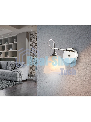 Светильник Ambrella light TR3045 CH/FR хром/белый матовый E27 max 40W 215*135*225