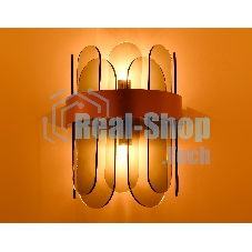 Светильник Ambrella light TR5348/2 GD/SM золото/дымчатый G9/2 max 40W 270*200*140