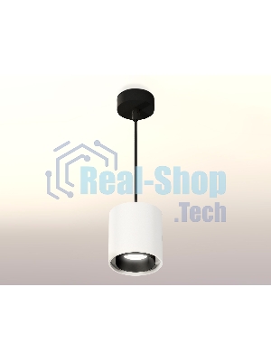 Светильник Ambrella Light XP7722001 SWH/PBK белый песок/черный полированный MR16 GU5.3 (A2311, 7722, N7031)