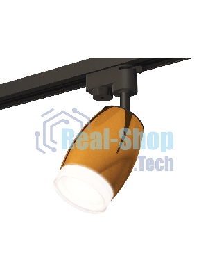 Светильник Ambrella light XT1125012 PYG/SBK/FR золото желтое полированное/черный песок/белый матовый MR16 GU5.3