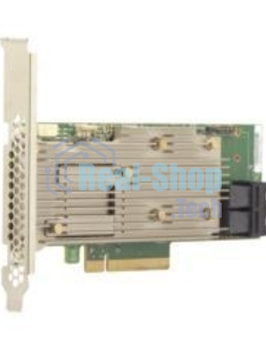 Контроллер MegaRAID 9460-8I SGL (05-50011-02), PCIe 3.1 x8 LP, SAS/SATA/NVMe, RAID 0,1,5,6,10,50,60, 8port(2 * int SFF8643), 2Gb Cache, 3508ROC