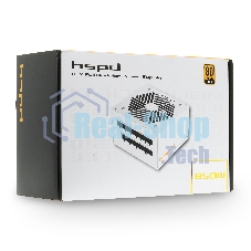 Блок питания HSPD, 850W 80 PLUS Gold (ATX, 3.1, PCIe 5.1, Full modular, 1x24(20+4)pin mesh 550мм, 2xCPU 8(4+4)pin 700мм, 2xPCIe*2 8(6+2)pin 600+150мм, 1x12VHPWR PCIe 5.1 12+4pin 600W 600мм, 3xSATA*3 450+150+150мм, 1xMOLEX4pin*3 450+150+150мм, Active, 120x120мм, 150x140x86мм, APFC, OVP, UVP, SCP, OCP, OTP, OPP, NLO, SIP, белый)