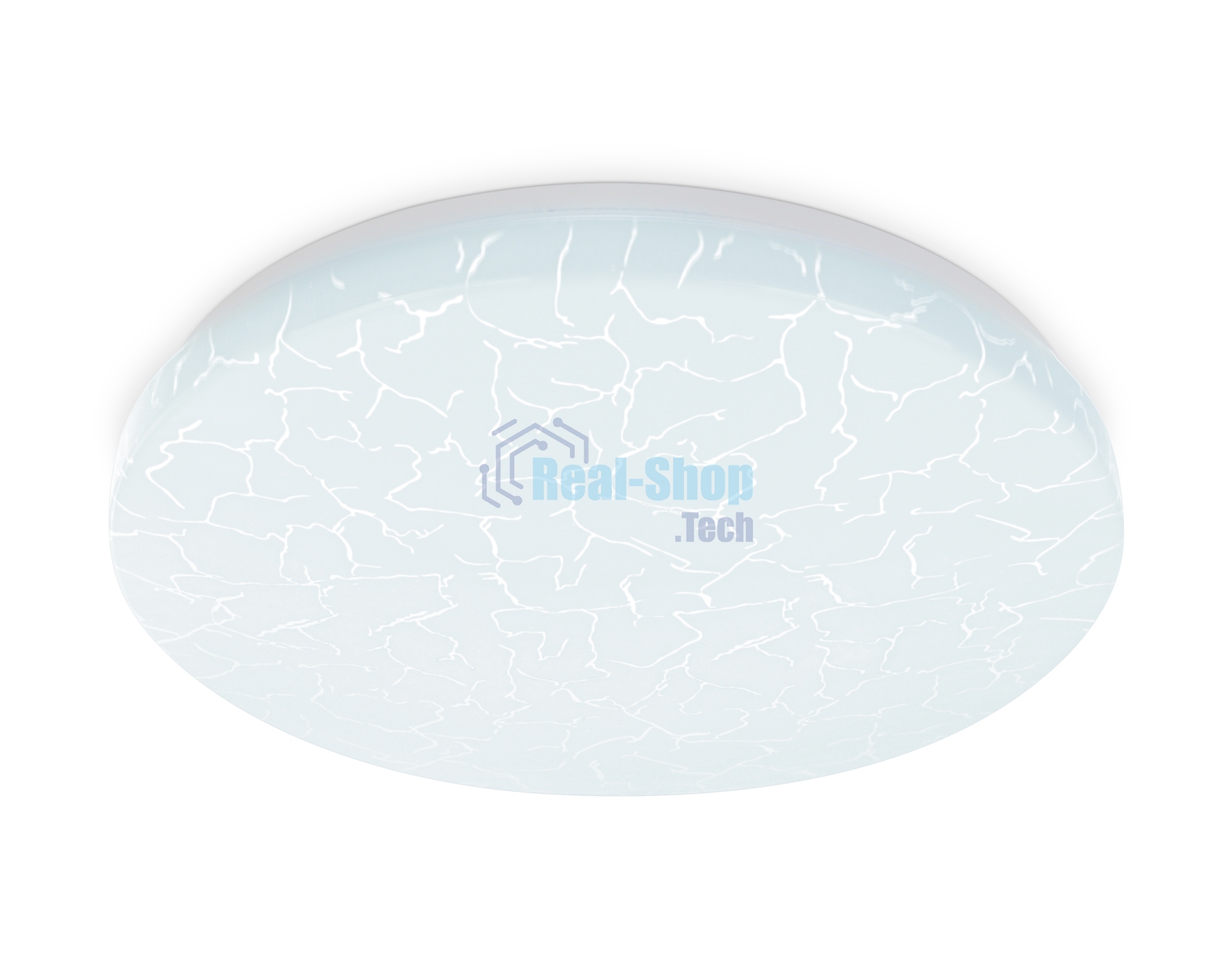 Потолочный светодиодный светильник Ambrella light FZ1072 WH белый 30W 6400K D370*55 (Без ПДУ)