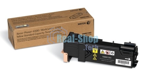 Картридж лазерный Xerox 106R01603 желтый для Xerox Ph 6500/WC 6505 (2500 стр)(Channels)