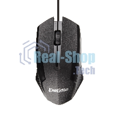 Мышь проводная ExeGate Professional Standard SH-9025L2 черный, 1000 dpi, USB, кнопки - 3