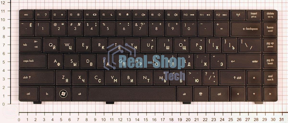 Клавиатура для ноутбука HP Compaq 320 321 325 326 420 421 425 черная