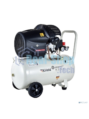 Компрессор воздушный Kranz KR-2200/50, 2200Вт, 400 л/мин, 50л