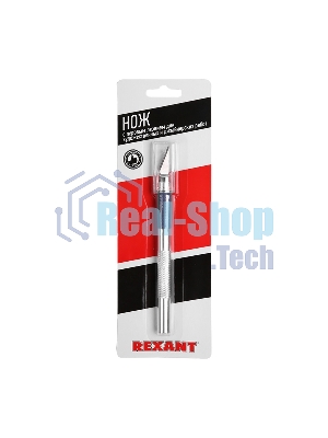 Нож с перовым лезвием (скальпель) Rexant