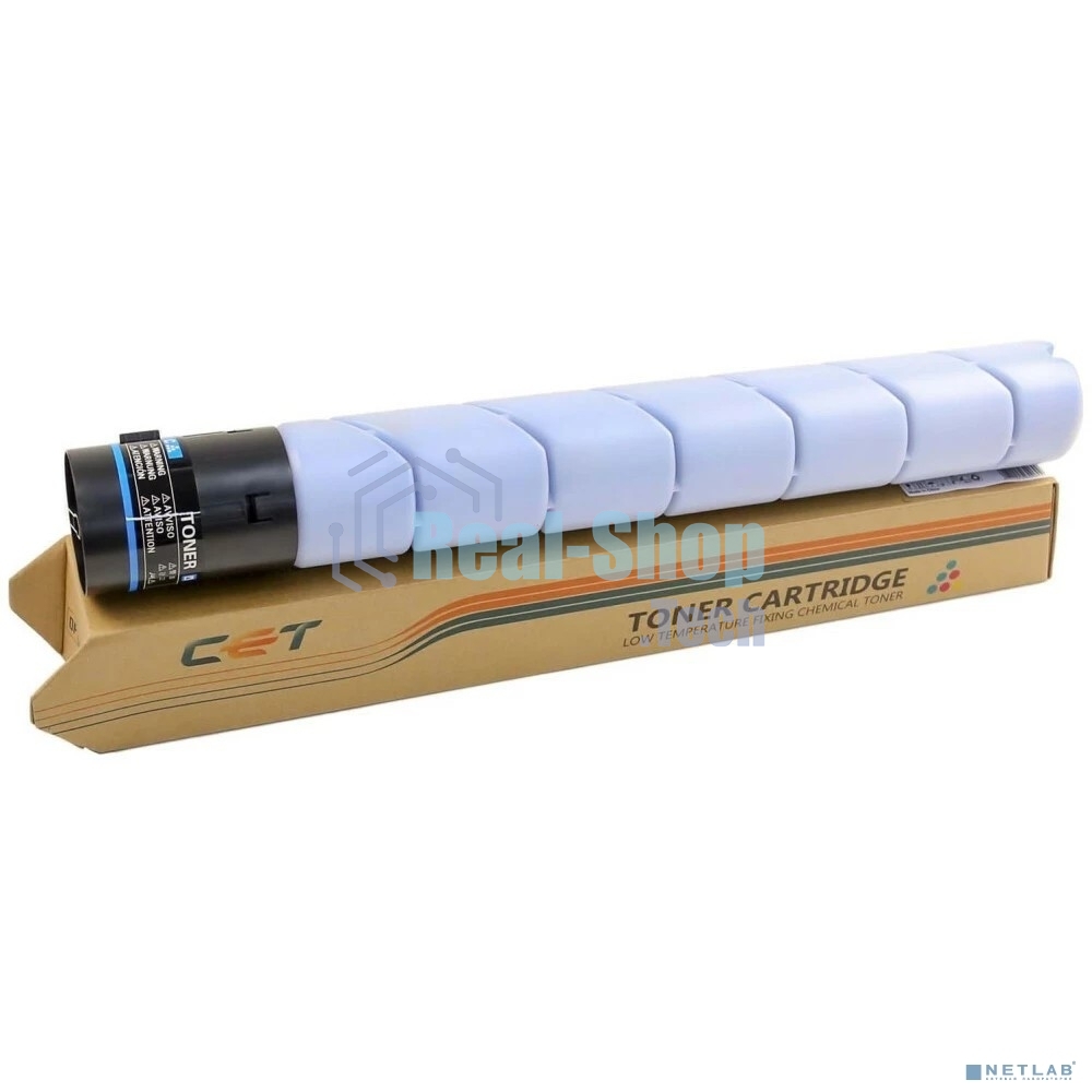 Картридж лазерный (CPT, CE28) TN-324C для KONICA MINOLTA Bizhub C258/308/368 CET Cyan, (WW), 550г, 26000 стр., CET141251