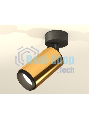 Светильник Ambrella Light XM6327021 PYG/PBK золото желтое полированное/черный полированный MR16 GU5.3 (A2210, C6327, N6121)