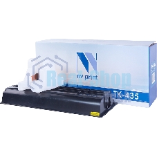 Картридж лазерный NVPrint NV-TK435 (тип TK-435), черный, 15000 стр. (туба 870 г), для Kyocera TASKalfa 180/181/220/221