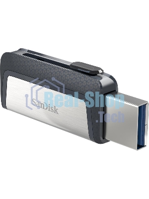 Флешка USB Sandisk 64Gb Ultra Dual SDDDC2-064G-G46 USB 3.0 серый/узор